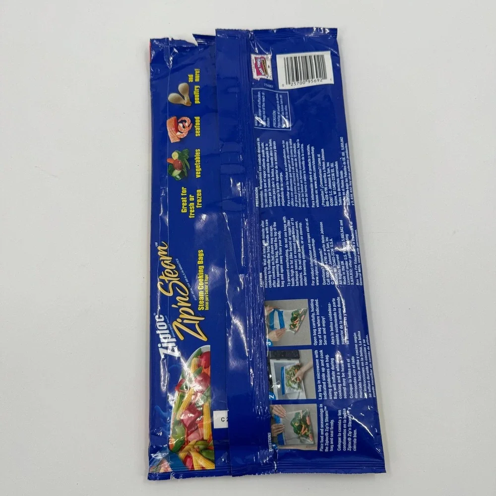 Ziploc zip steam